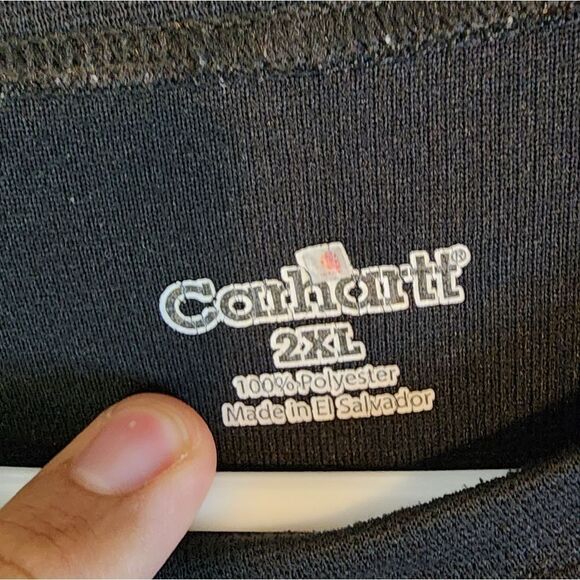 Men's Carhartt longsleeve shirt, size 2XL - Picture 2 of 3